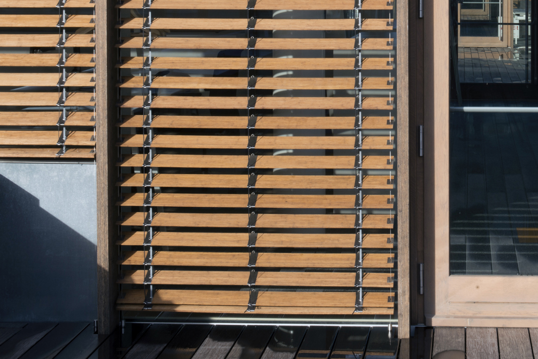 Exterior wooden blinds on thin stretchers [583] filt3rs
